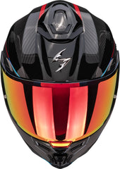 Casco Scorpion EXO-1500 Carbon Air Mundi Negro/Rojo