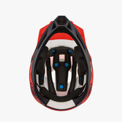 Casco 100% Trajecta W Fidlock Cargo Rojo Fluo
