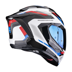 Casco Scorpion EXO-1500 Air Sleek Blanco/Rojo/Azul