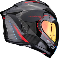 Casco Scorpion EXO-1500 Carbon Air Mundi Negro/Rojo