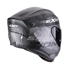 Casco Scorpion EXO-391 Ava Negro Mate/Silver