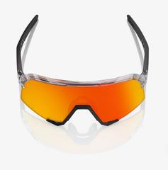 Gafas 100% S3 Polished Gris/negro Mate Traslucido Lente Hiper Rojo Espejo