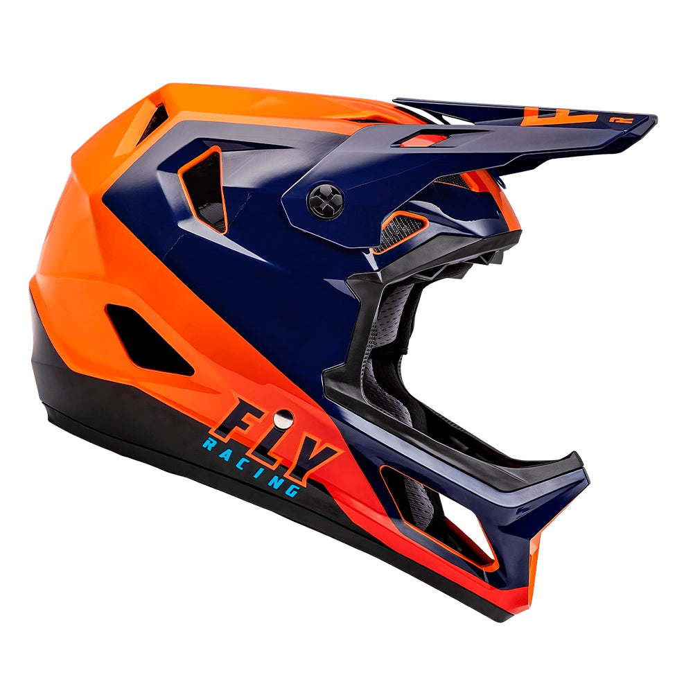 Casco Fly Rayce Navy/Naranja/Rojo