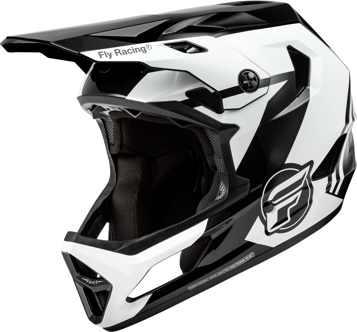 Casco Fly Rayce Negro/Blanco/Gris