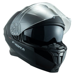 Casco  Fibra Deka Duo Negro