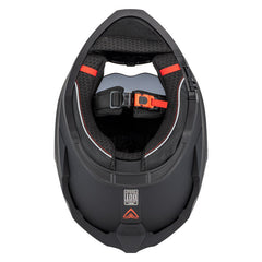 Casco  Fibra Deka Duo Negro Mate