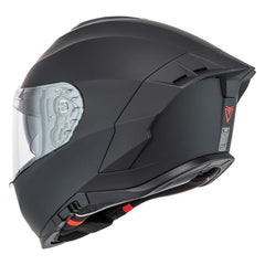 Casco  Fibra Deka Duo Negro Mate