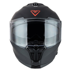 Casco  Fibra Deka Duo Negro Mate