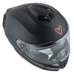 Casco  Fibra Deka Duo Negro Mate