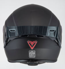 Casco  Fibra Giga 2 Stream Negro Mate