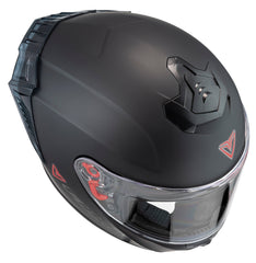 Casco  Fibra Giga 2 Stream Negro Mate