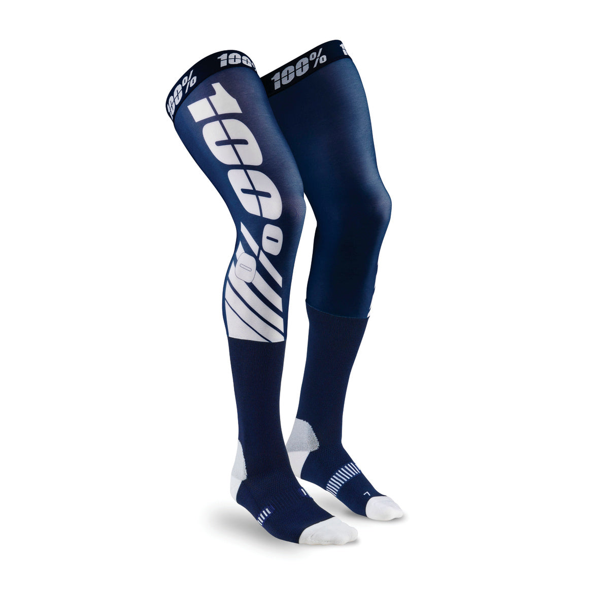Medias Rodilleras 100% Rev Moto Flash Navy