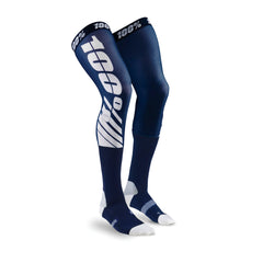 Medias Rodilleras 100% Rev Moto Flash Navy
