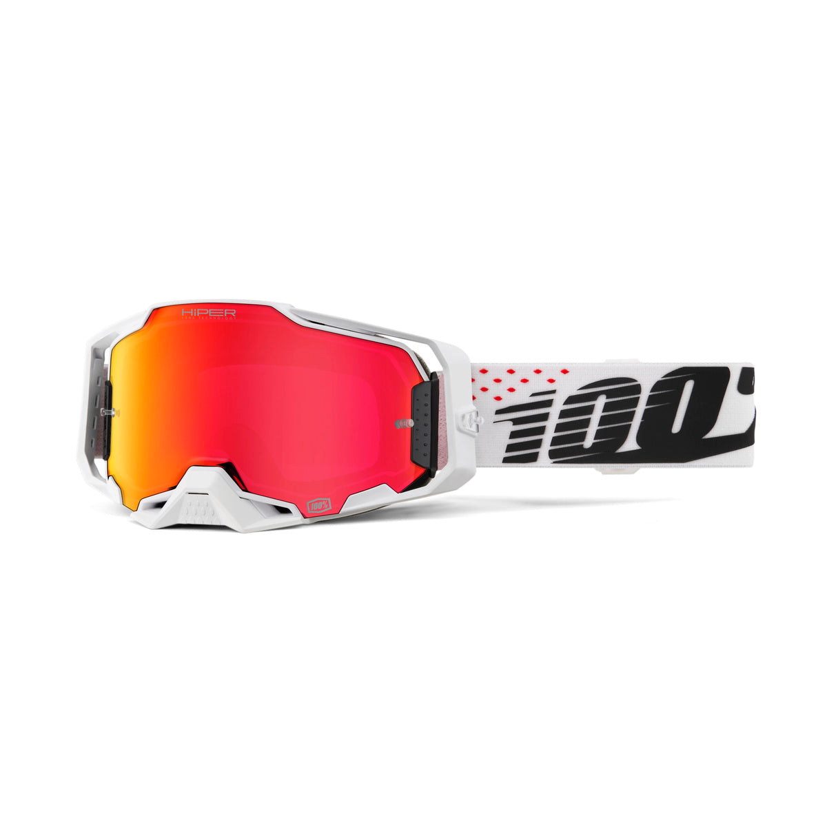 Goggle 100% Armega Invicta Lente Hiper Rojo Espejo