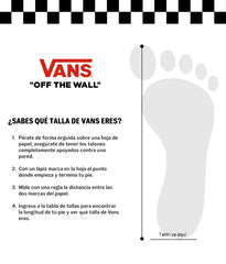 Zapatos Vans Old Skool Negro/Blanco