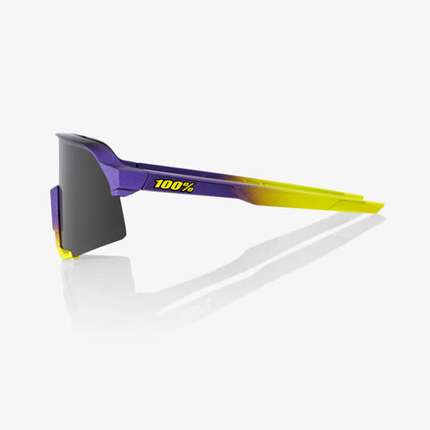Gafas 100% S3 Mate Metallic Digital Brights Lente Humo