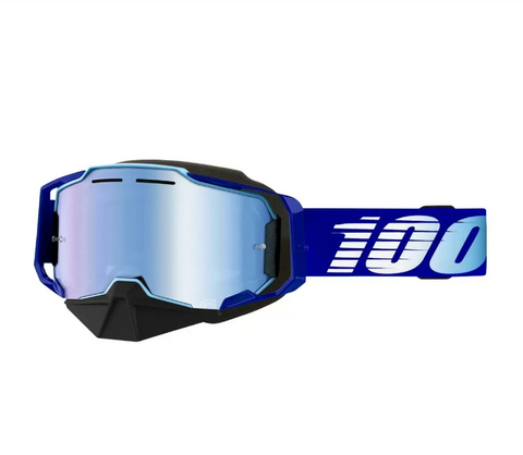 Goggle 100% Armega Royal Lente Azul Espejo