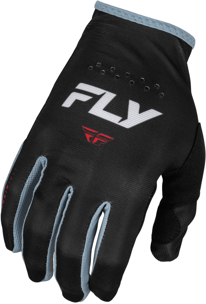Guantes Fly Lite Negro/Blanco/Rojo