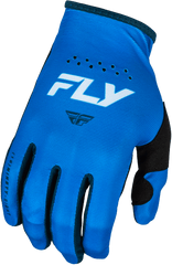Guantes Fly Lite Azul/Blanco Niño
