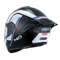 Casco NZI Wake Stream Legato Negro/Blanco