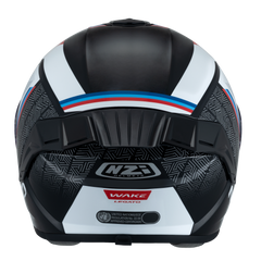 Casco NZI Wake Stream Legato Negro/Blanco