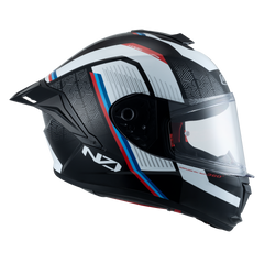 Casco NZI Wake Stream Legato Negro/Blanco