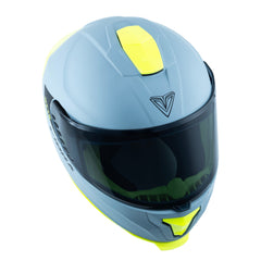 Casco  Fibra Byte Stream Chroma Gris/Amarillo