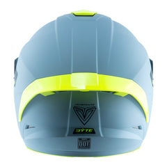 Casco  Fibra Byte Stream Chroma Gris/Amarillo