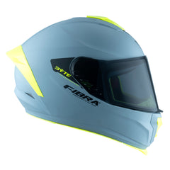 Casco  Fibra Byte Stream Chroma Gris/Amarillo
