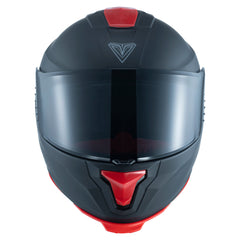 Casco  Fibra Byte Stream Chroma Negro/ Rojo Mate