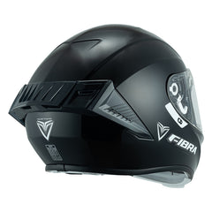 Casco  Fibra Giga 2 Stream Chroma Negro/Blanco