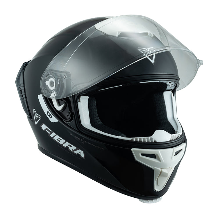 Casco  Fibra Giga 2 Stream Chroma Negro/Blanco