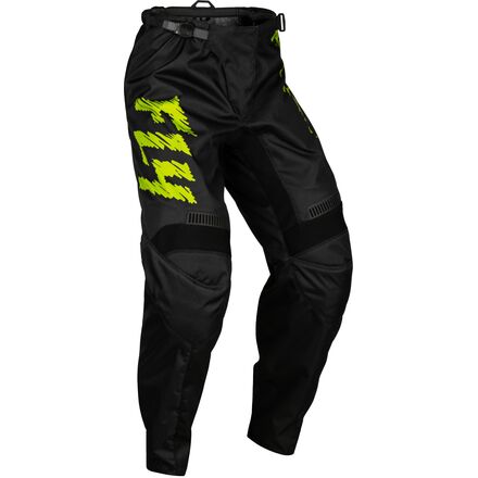 Pantalon Fly F-16 Negro/Verde Neon/Gris Niño