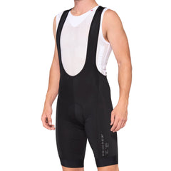 Short Bib 100% Exceeda Negro/Blanco