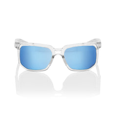Gafas 100% Centric Polished Crystal Haze Lente Hiper Azul Espejo