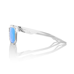 Gafas 100% Centric Polished Crystal Haze Lente Hiper Azul Espejo