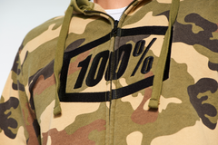 Hoodie 100% Syndicate Zip Fleece Camo