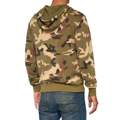Hoodie 100% Syndicate Zip Fleece Camo