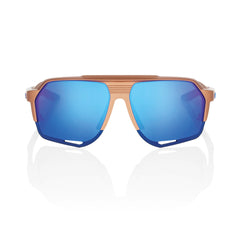 Gafas 100% Norvik Copper Chromium Mate Lente Azul Espejo