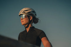 Gafas 100% Hypercraft SQ Soft Tact Blanca Lente Hiper Azul Espejo
