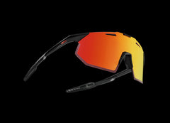Gafas 100% Hypercraft SQ Soft Tact Negro Lente Hiper Rojo Espejo