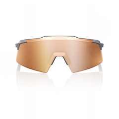 Gafas 100% Aerocraft Soft Tact Gris Lente Hiper Cooper Espejo