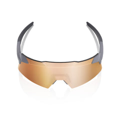 Gafas 100% Aerocraft Soft Tact Gris Lente Hiper Cooper Espejo