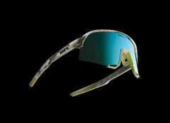 Gafas 100% S3 LE Elly 2 Polished Verde Lente Azul Topaz Espejo