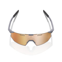 Gafas 100% Hipercraft SQ Soft tact Gris Lente Hiper Cooper Espejo
