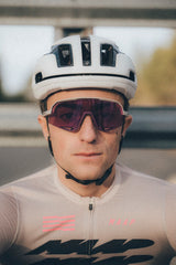 Gafas 100% Slendale Chalk Mate Lente Purpura Espejo