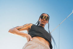 Gafas 100% S2 Havana Negro Lente Dorado Espejo