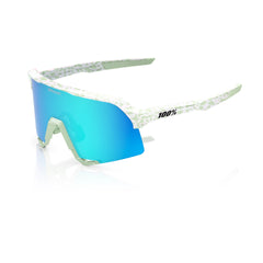 Gafas 100% S3 LE Elly 2 Polished Verde Lente Azul Topaz Espejo