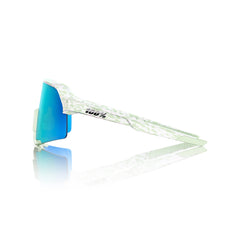 Gafas 100% S3 LE Elly 2 Polished Verde Lente Azul Topaz Espejo