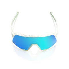 Gafas 100% S3 LE Elly 2 Polished Verde Lente Azul Topaz Espejo